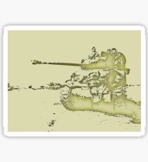 Firefly Sherman Tank Sticker