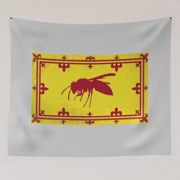 Item preview, Red Wasp Scottish Royal Banner (bratach rioghail dhearg speach) designed and sold by JonathanR1994.