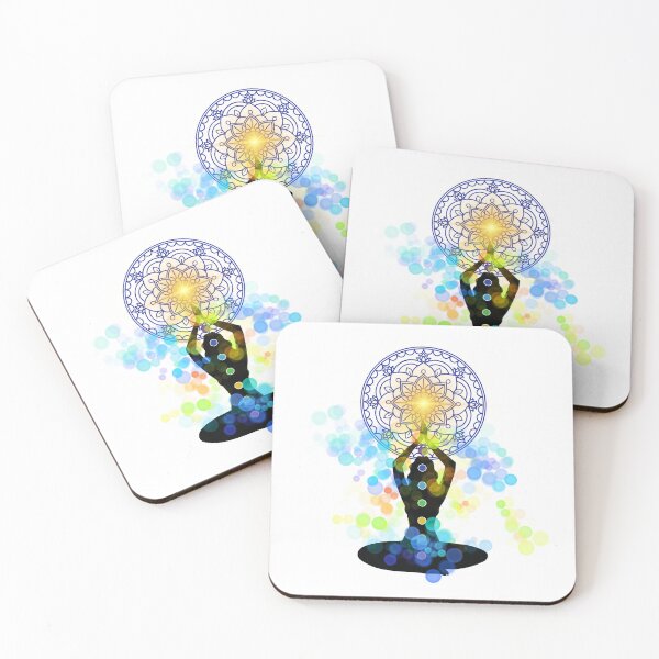 Item preview, Chakra Energy.. A lovely design that includes bubbles of energy and a shining central star designed and sold by Wonder & Whimsy.