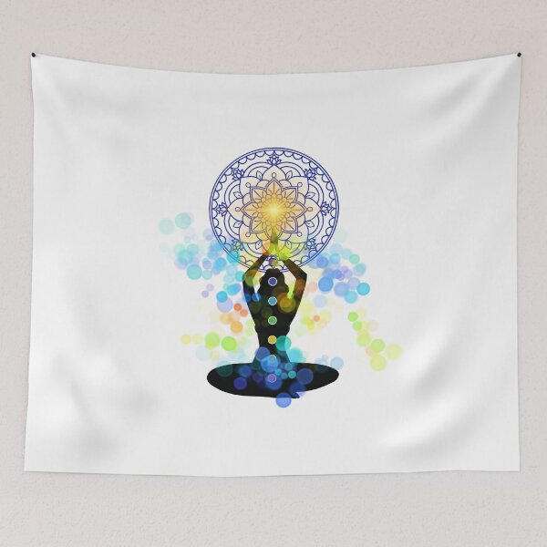 Item preview, Chakra Energy.. A lovely design that includes bubbles of energy and a shining central star designed and sold by Wonder & Whimsy.