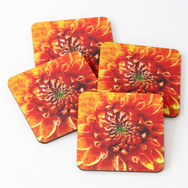 Item preview, Vibrant abstract paint flower  designed and sold by TipTopTapo.