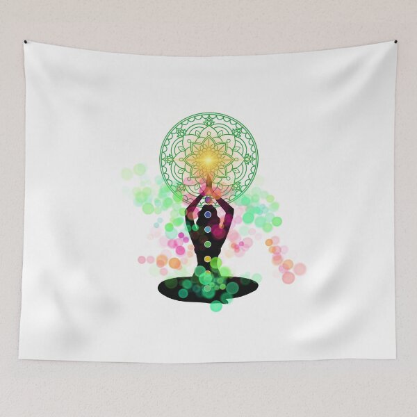 Item preview, Chakra Energy.. A lovely design that includes bubbles of energy and a shining central star designed and sold by Wonder & Whimsy.