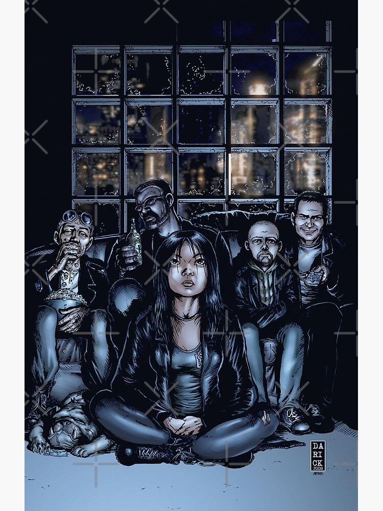 the boys,Kimiko Miyashiro, The Female, boys, heart, comic, dynamite, garth  ennis, darick robertson,  Art Board Print for Sale by josram