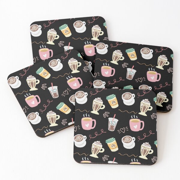 Item preview, Assorted Coffee Pattern - Coffee Enthusiast designed and sold by Thatgirlemu.