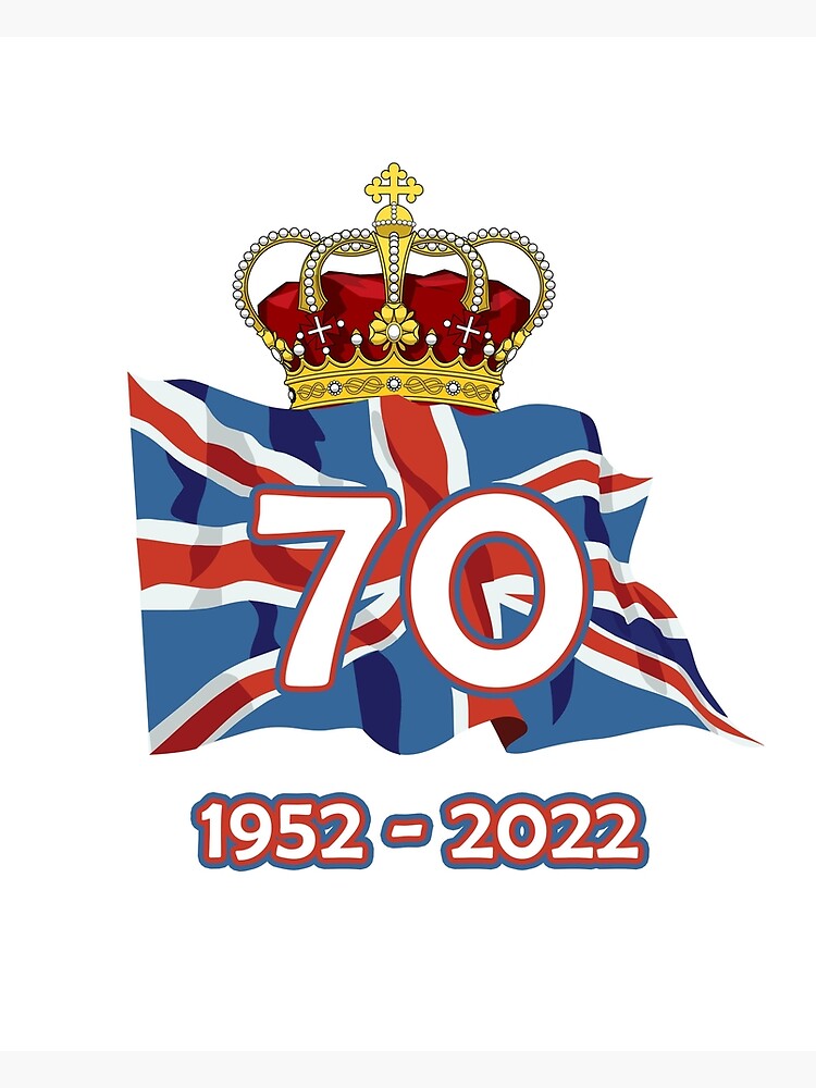 "Queen's Jubilee 2022 " Poster for Sale by icjones Redbubble