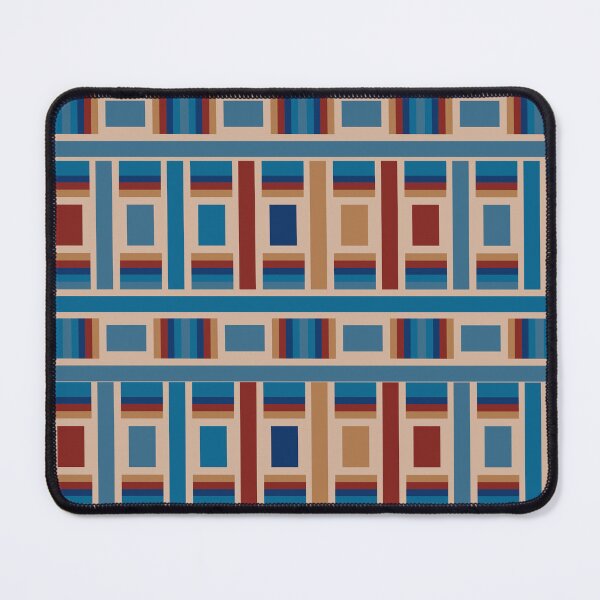 Item preview, Kente Cloth African Ashanti Pattern Blue designed and sold by Anna Lemos.