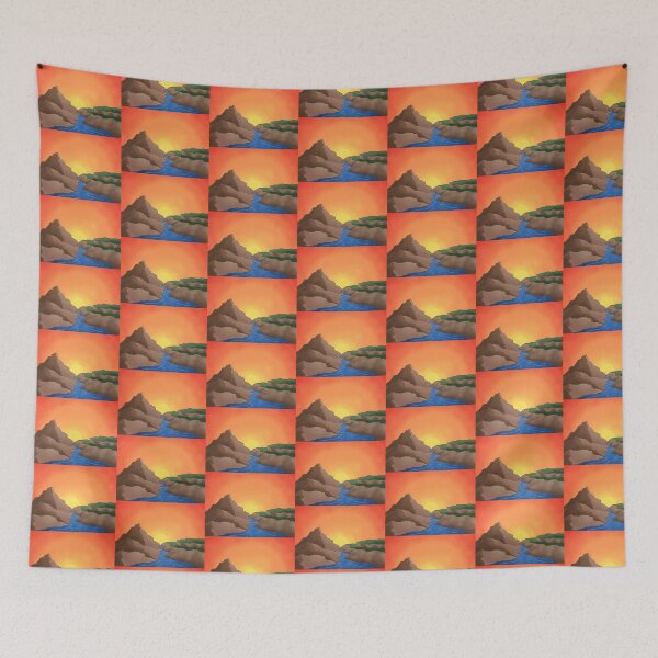 Item preview, Grainy Textured Nature Landscape designed and sold by CrazyCatCraft.