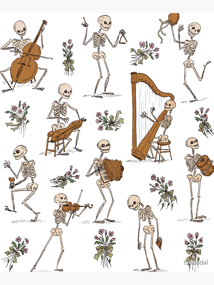 Skeleton orchestra by tanaudel