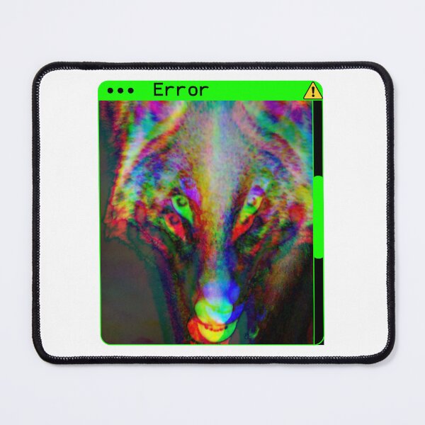 Item preview, Error Glitch Wolf designed and sold by Jessi-Sketches.