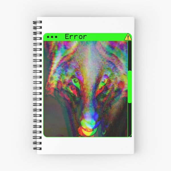 Item preview, Error Glitch Wolf designed and sold by Jessi-Sketches.