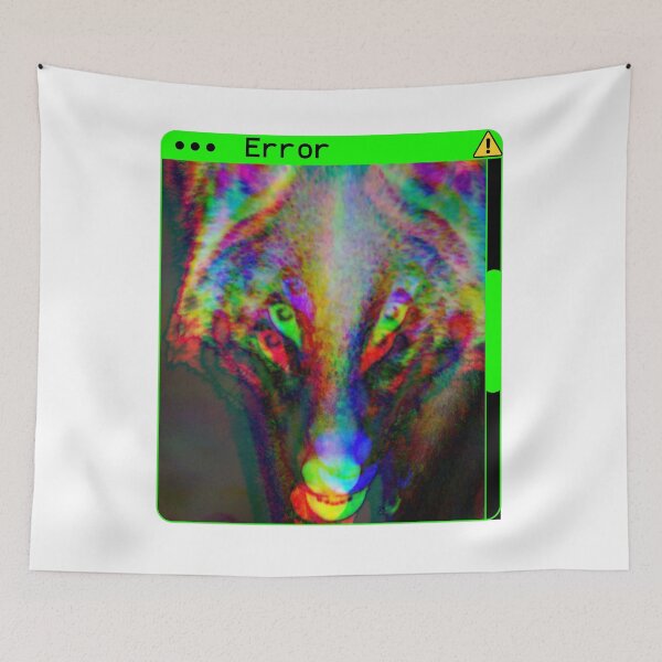 Item preview, Error Glitch Wolf designed and sold by Jessi-Sketches.