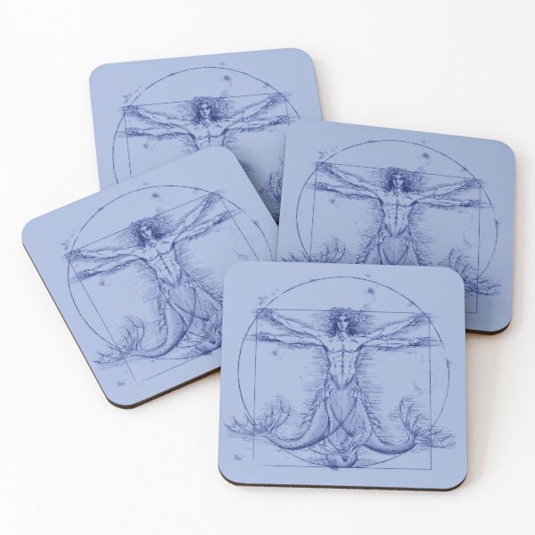 Item preview, Vitruvian Merman designed and sold by kvhastings.