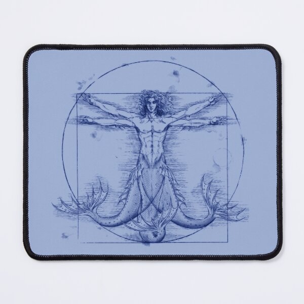 Item preview, Vitruvian Merman designed and sold by kvhastings.