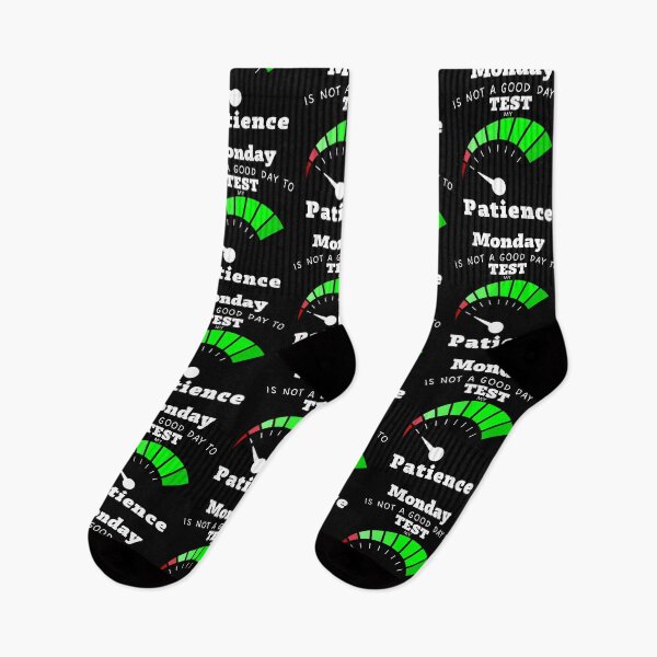 Item preview, Funny Quotes | Monday is not a good day to test my patience designed and sold by pod-plus-plus.