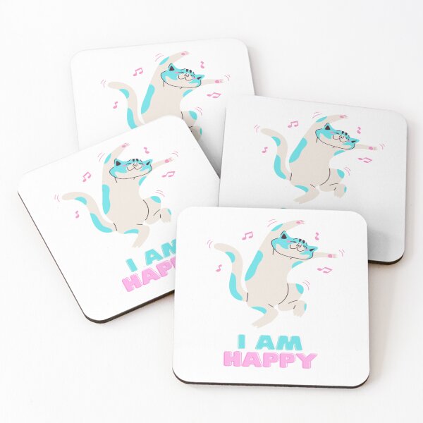Item preview,  cat feels happy   designed and sold by BARBARASHOW.