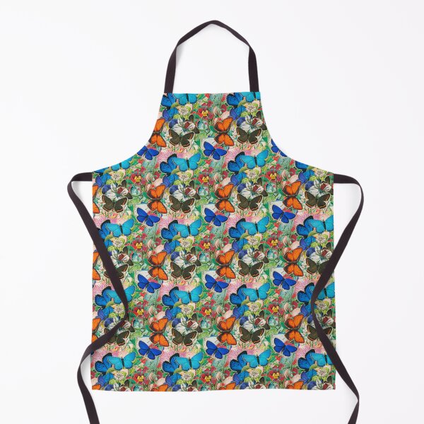 Item preview, Mariposa delicada, patrón floral botánico sin fisuras designed and sold by BeInTouch.