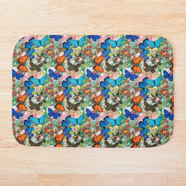 Item preview, Mariposa delicada, patrón floral botánico sin fisuras designed and sold by BeInTouch.