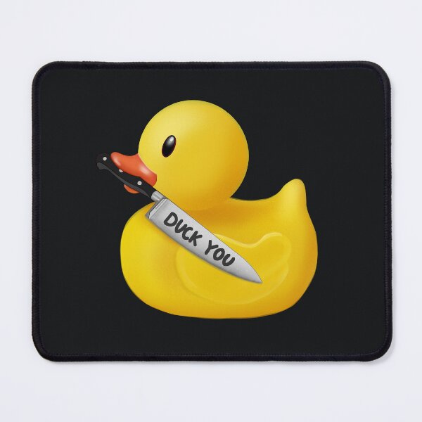 Item preview, Rubber duck with knife Duck you designed and sold by Meakm-art.