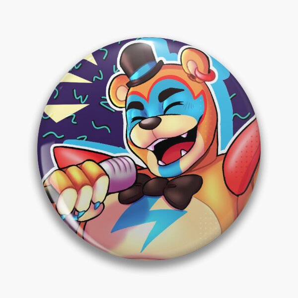 Glamrock Freddy fnaf Sb rugby - Glamrock - Pin