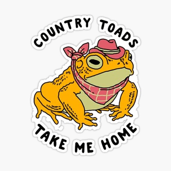 Country Toads Stickers – Pitter Patter