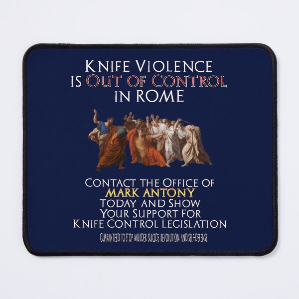 Item preview, Knife Violence is Out of Control! designed and sold by Shounenbat.
