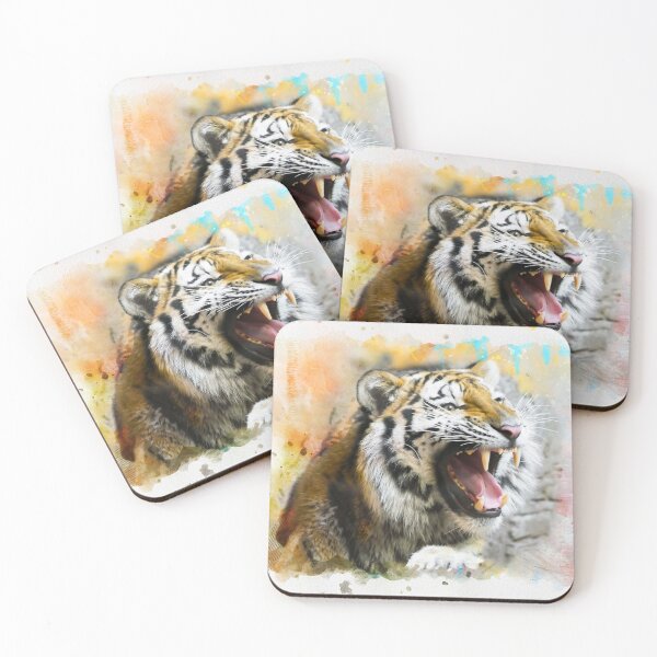 Item preview, Roaring Growling Ferocious Tiger designed and sold by CreativeCranium.