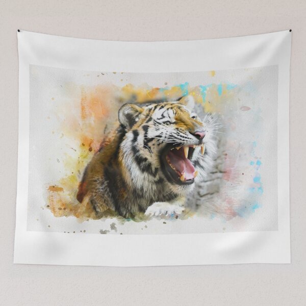 Item preview, Roaring Growling Ferocious Tiger designed and sold by CreativeCranium.