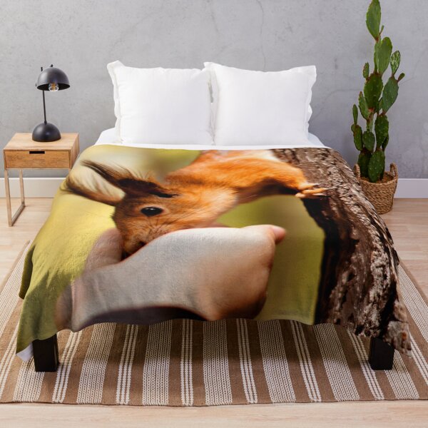 Item preview, ANIMALS #57 - Handfed Red Squirrel on Tree designed and sold by DEL-Productions.