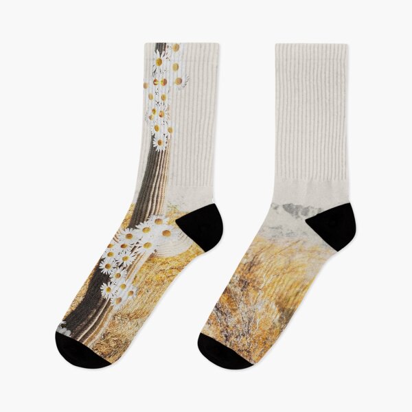 Item preview, Cactus in desert with beautiful flowers boho Art designed and sold by juliaemelian.