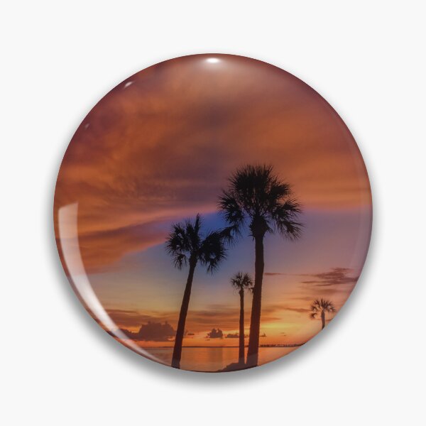 Item preview, Palm Trees at Sunset designed and sold by Alla Gill.