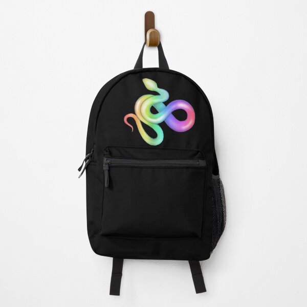Item preview, Rainbow colorful snake designed and sold by Meakm-art.