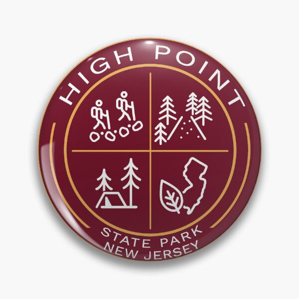 Item preview, High Point State Park Heraldic Logo designed and sold by VanyaKar.