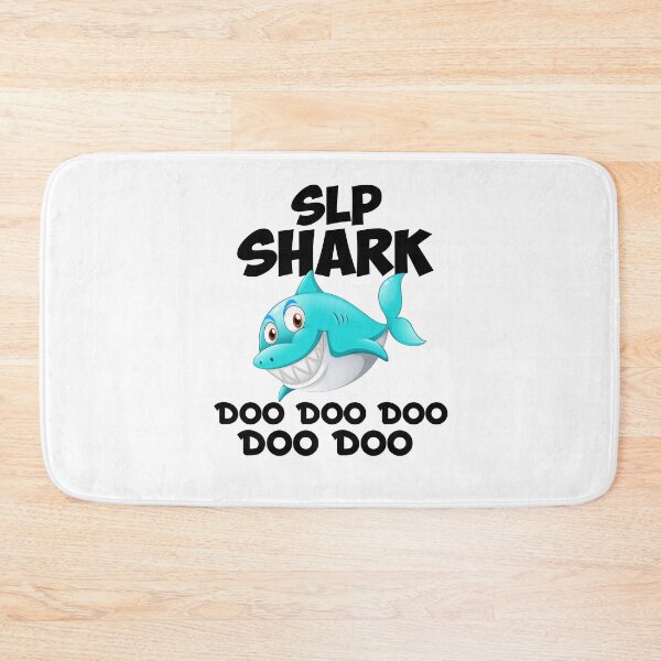 Item preview, Pediatric Speech Therapy SLP Shark  designed and sold by Cute Shark.