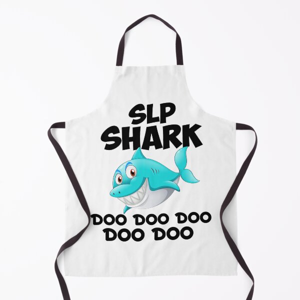 Item preview, Pediatric Speech Therapy SLP Shark designed and sold by Cute Shark.
