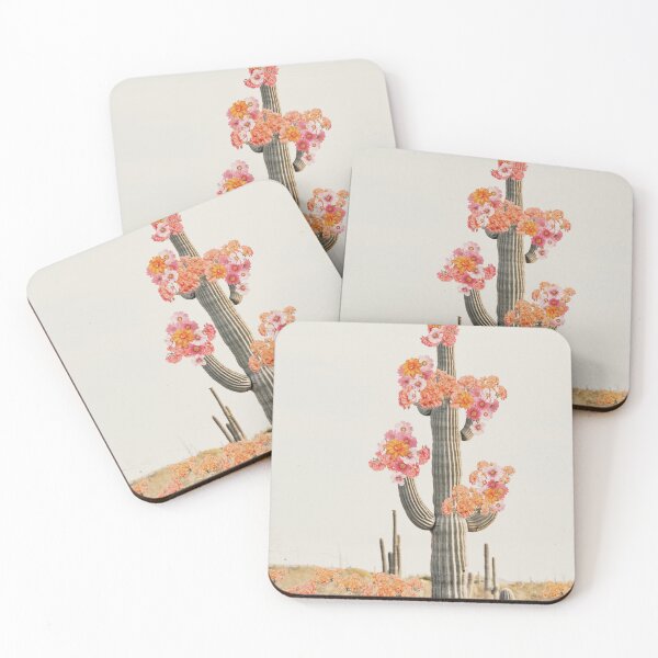 Item preview, Cactus in desert with flowers designed and sold by juliaemelian.
