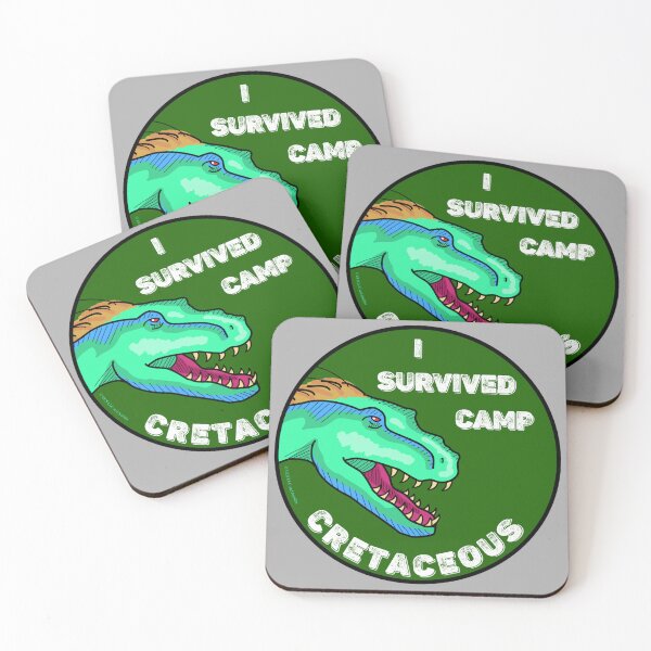 Item preview, Camp Cretaceous Badge - Jurassic World designed and sold by -art-by-syd-.
