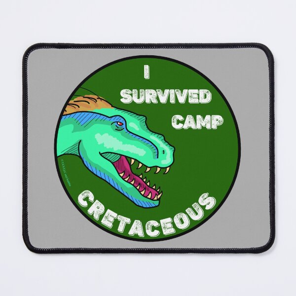 Item preview, Camp Cretaceous Badge - Jurassic World designed and sold by -art-by-syd-.