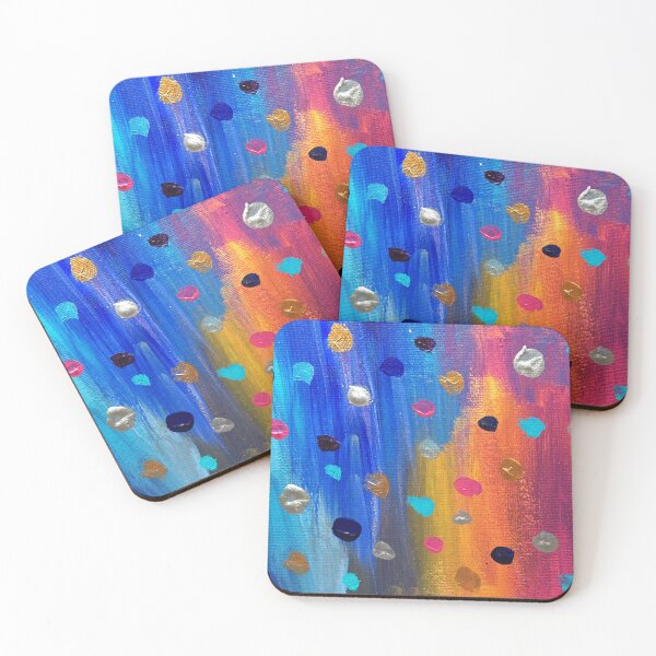 Item preview, Acrylic Painting Dot Pattern designed and sold by Thedisc0panda.