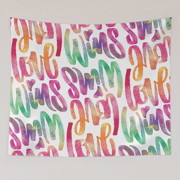 Item preview, Love Wins designed and sold by Brushtype.