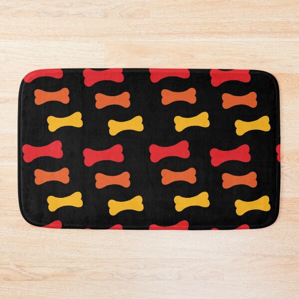 Item preview, Doggy Bones red yellow orange designed and sold by Sleepygirl2010.