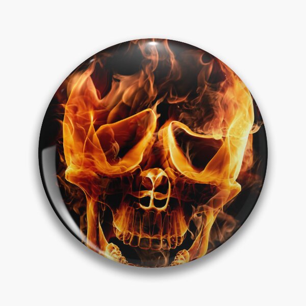 Item preview, Fiery Skull designed and sold by Munlawli.