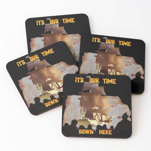 Item preview, IT'S OUR TIME DOWN HERE! designed and sold by Aheartofagoonie.