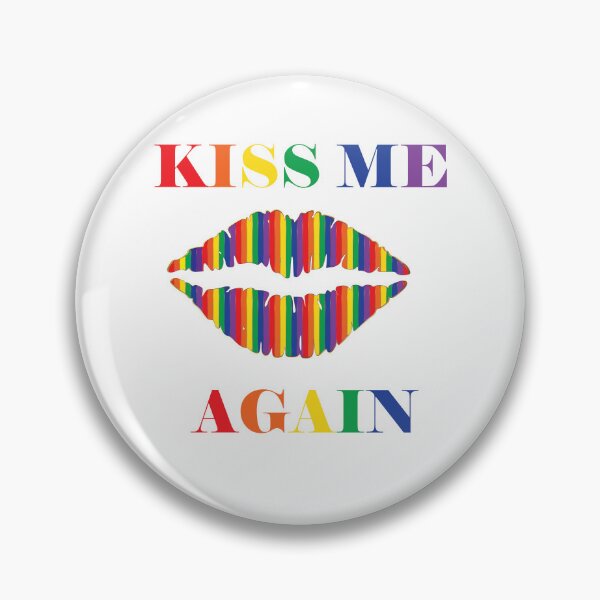 Item preview, Rainbow Kiss Me Again designed and sold by PufnicaDesign.