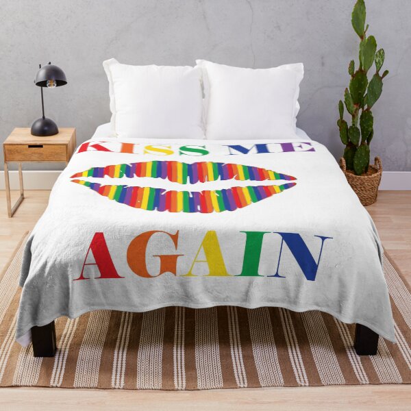 Item preview, Rainbow Kiss Me Again designed and sold by PufnicaDesign.