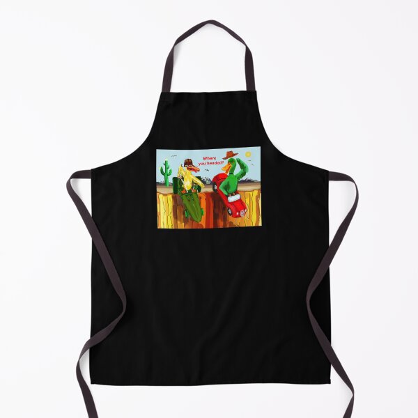 Item preview, Ducks Race Over a Cliff - Where you headed? designed and sold by VerdeDoodleDuck.