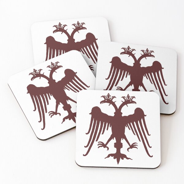 Item preview, Double Headed Eagle Maroon designed and sold by artofthenorth.