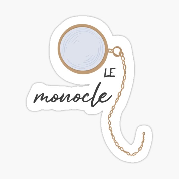 Item preview, The Monocle designed and sold by Lea-Artistry.