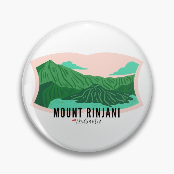 Item preview, Mount Rinjani Decal designed and sold by Dekal.