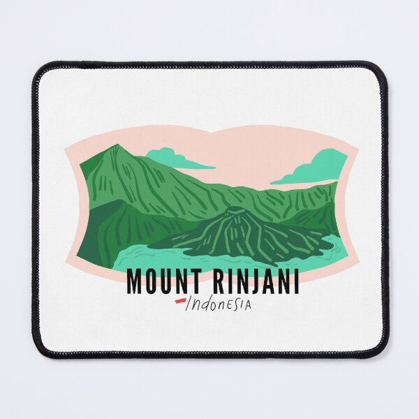 Item preview, Mount Rinjani Decal designed and sold by Dekal.