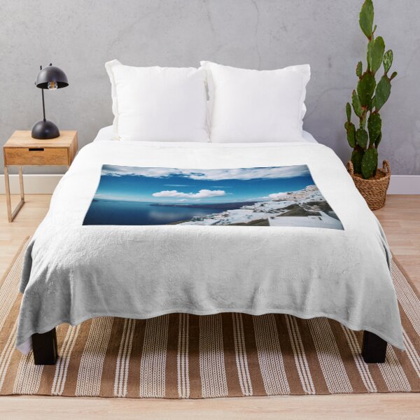 Item preview, Cobalt Blue Ocean, Oia, Greece, Beach Town designed and sold by newburyboutique.